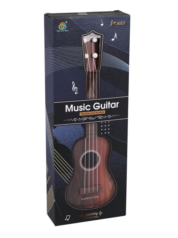 Музыкальный инструмент Гитара, 4 струны, в ассорт.