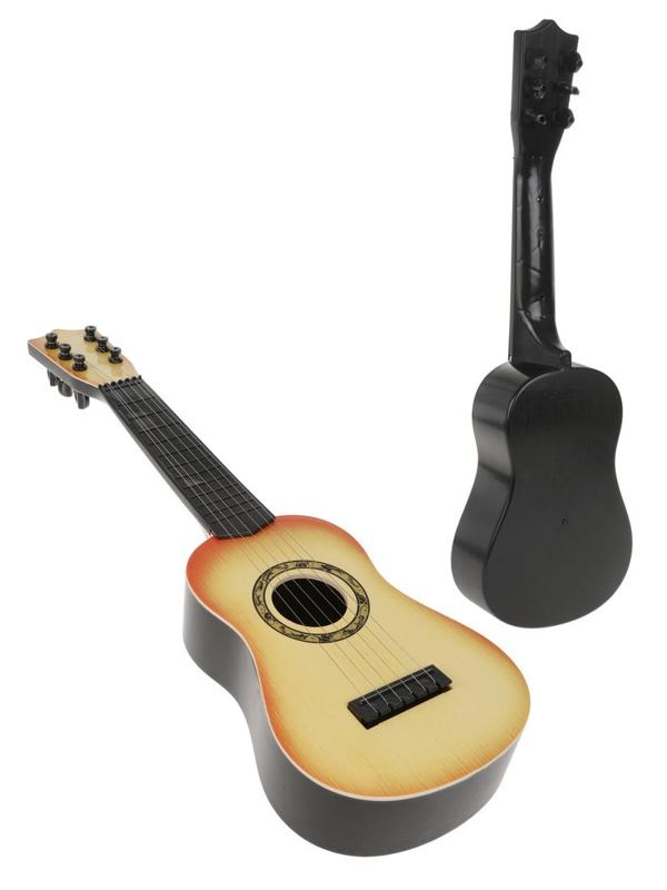 Музыкальный инструмент Гитара, 55 см, 6 струн, в ассорт.