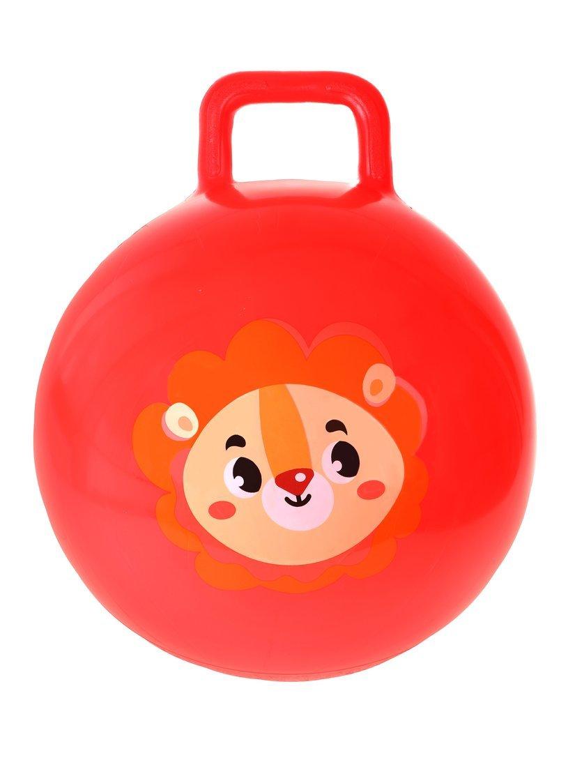 Мяч-прыгун Moby Kids 45 см Львёнок, с ушком
