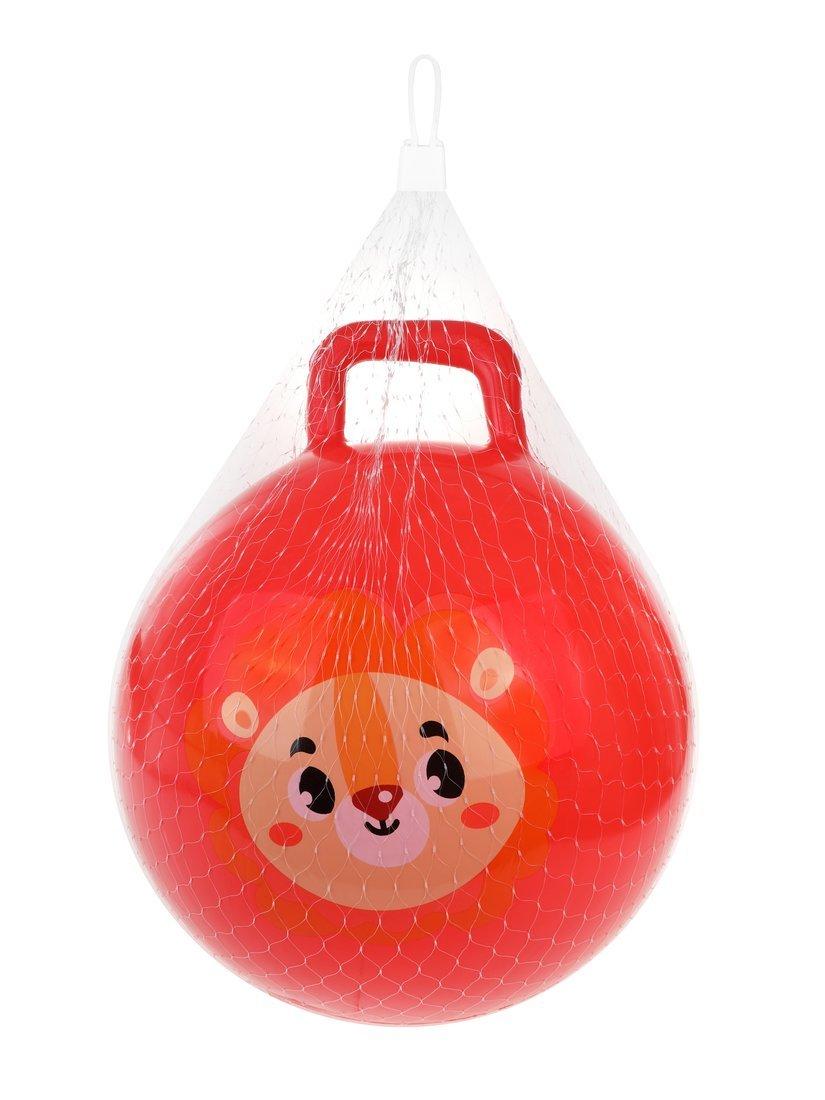 Мяч-прыгун Moby Kids 45 см Львёнок, с ушком