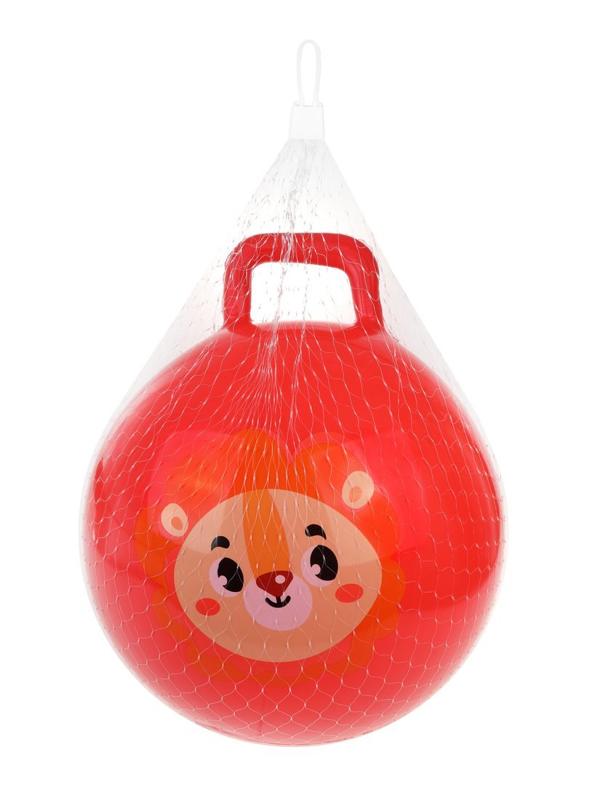 Мяч-прыгун Moby Kids 45 см Львёнок, с ушком