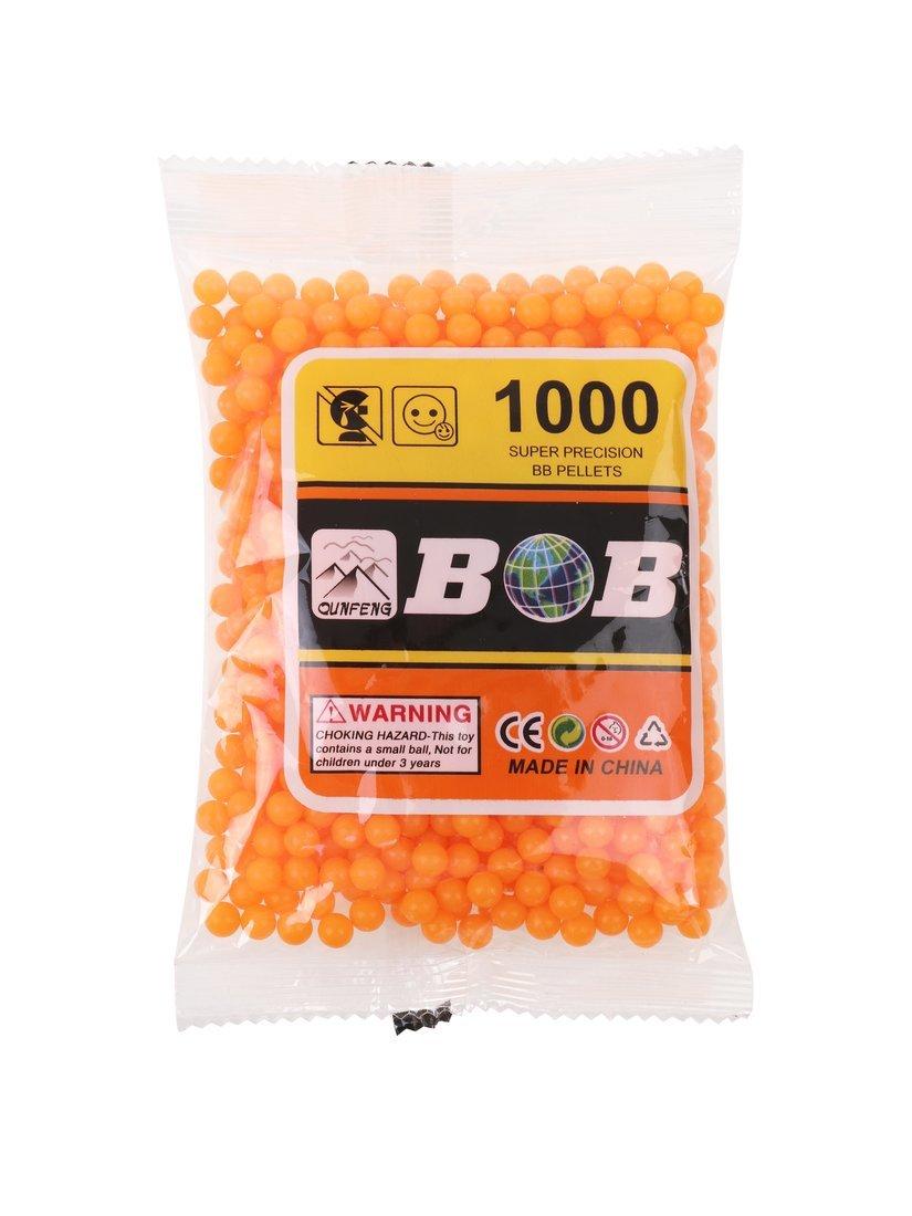 Набор пуль, шарики диаметром 6мм - 1000 шт., пакет, в ассортименте