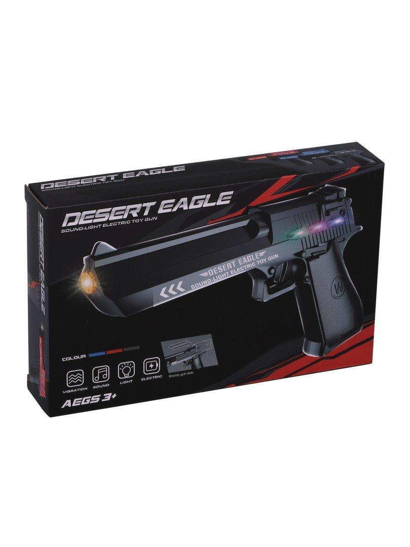 Пистолет со световыми и звуковыми эффектами, эл.пит.АА*3шт.не вх.в комплект,
коробка