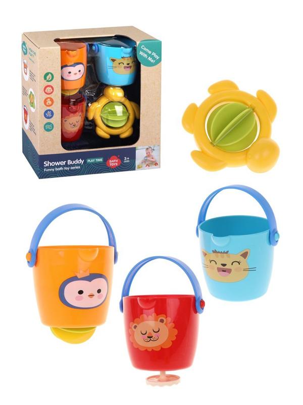 Набор игрушек для купания, 4 шт., коробка