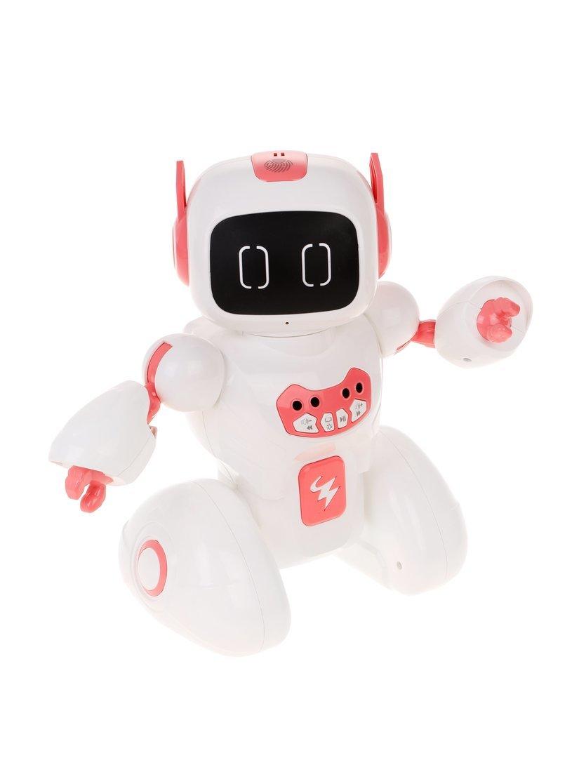 Робот, ИК управление, свет, звук, в комплекте: USB шнур, эл.пит.АА*2шт.не вх.в
комплект, коробка