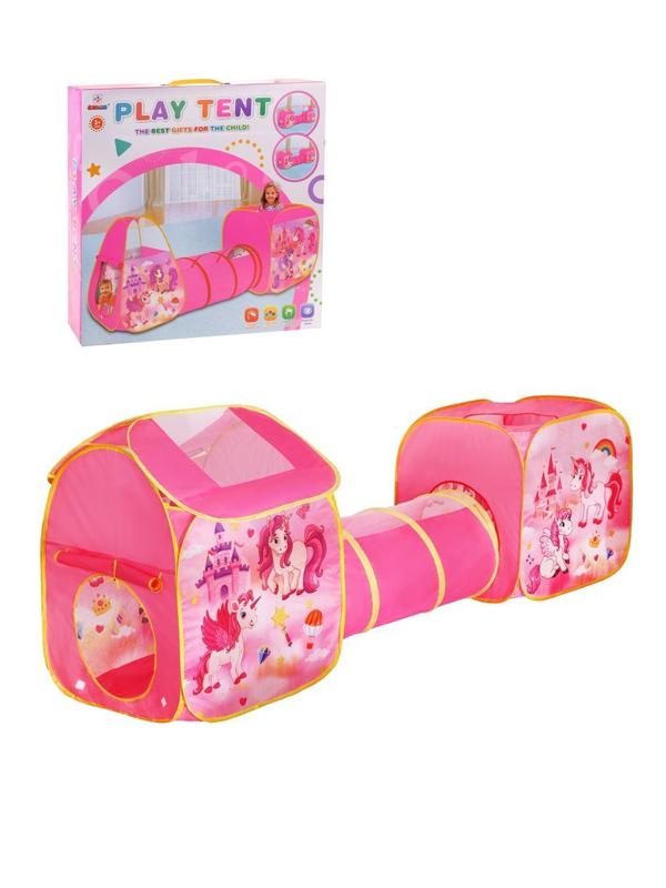 Палатка игровая с туннелем, кор.