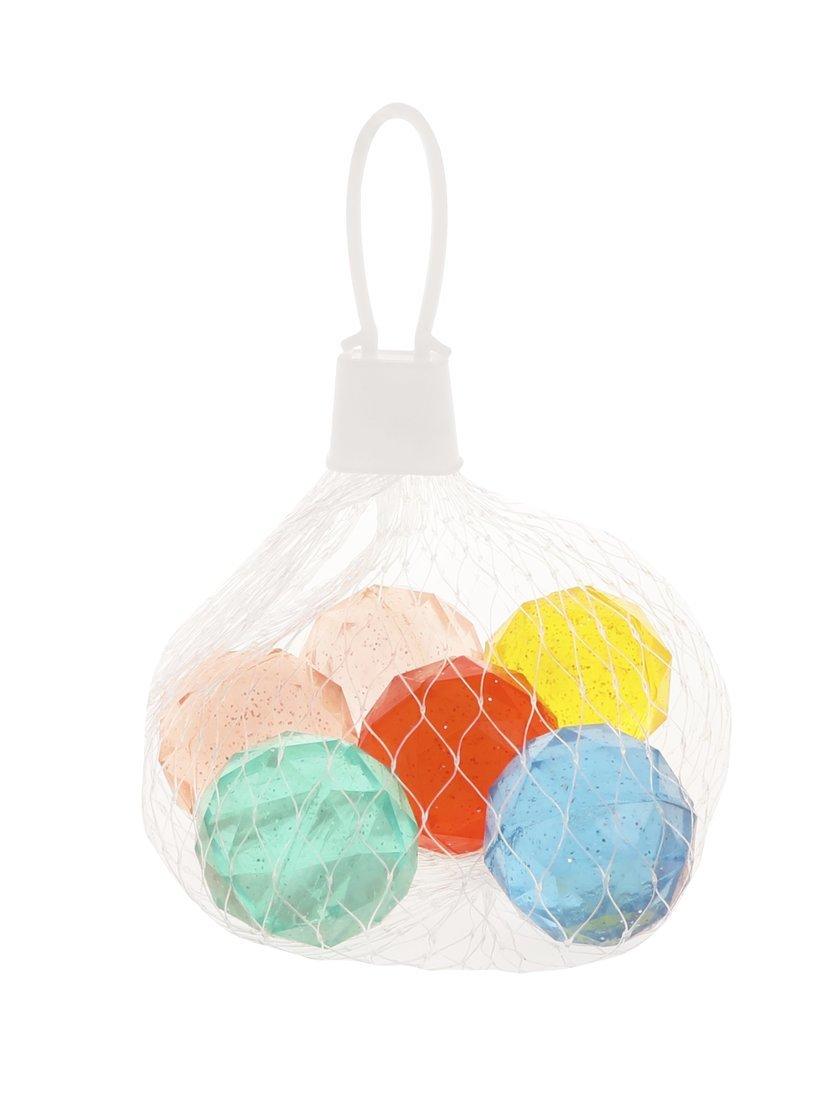 Мяч-прыгун, 3,2 см, 6 шт, в ассорт., сетка