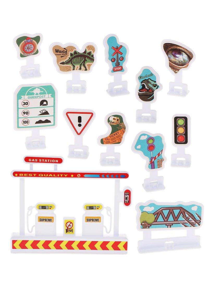 Игровой набор Автотрек, в комплекте: деталей-предметов 177шт., элемент питания
АА*6шт. не входят, коробка