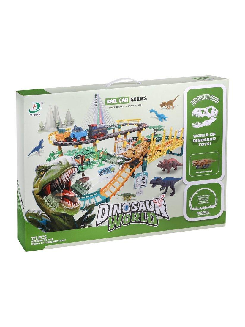 Игровой набор Автотрек, в комплекте: деталей-предметов 177шт., элемент питания
АА*6шт. не входят, коробка