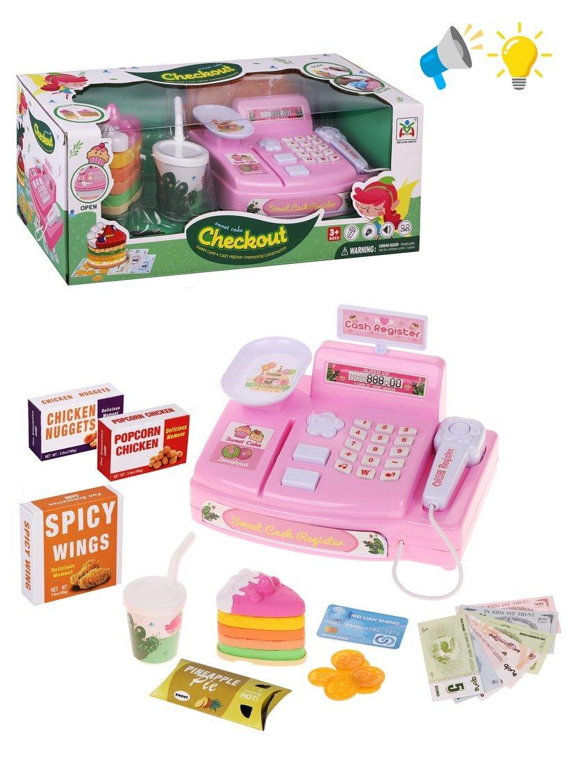 Игр. наб. Супермаркет, свет, звук, в компл. предм. 16шт., эл. пит. ААх2шт.
не вх. в компл., кор.