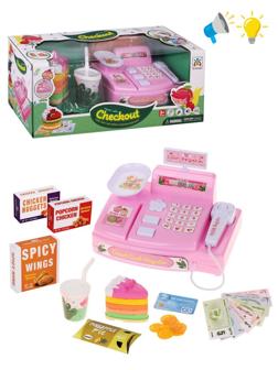 Игр. наб. Супермаркет, свет, звук, в компл. предм. 16шт., эл. пит. ААх2шт.
не вх. в компл., кор.