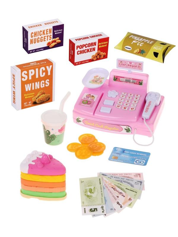 Игр. наб. Супермаркет, свет, звук, в компл. предм. 16шт., эл. пит. ААх2шт.
не вх. в компл., кор.