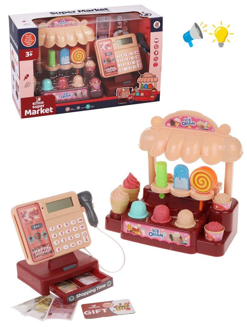 Игр. наб. Супермаркет, свет, звук, в компл. предм. 16шт., эл. пит. ААх4шт.
не вх. в компл., кор.