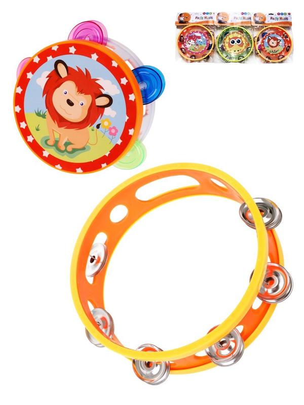 Бубен, 2 шт, в ассорт., пакет