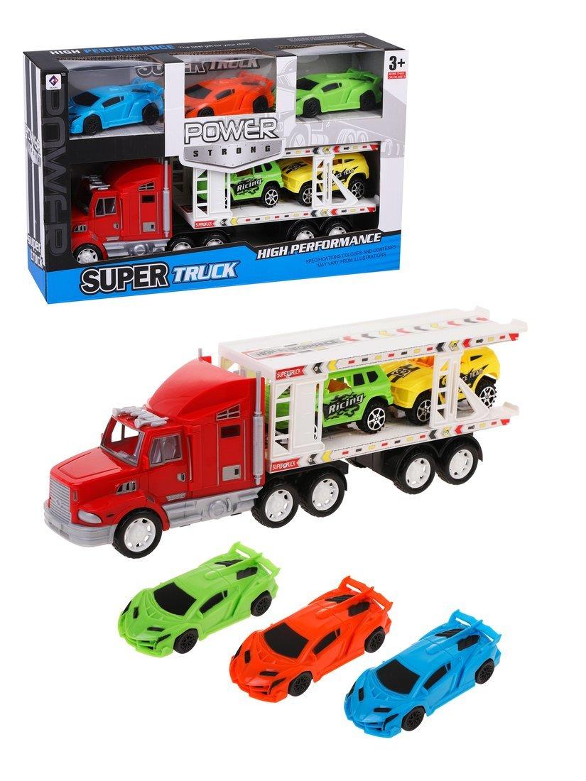 Игр.набор Автовоз, в комплекте: автовоз инерц., транс.средство без механизма
5шт., в ассортименте