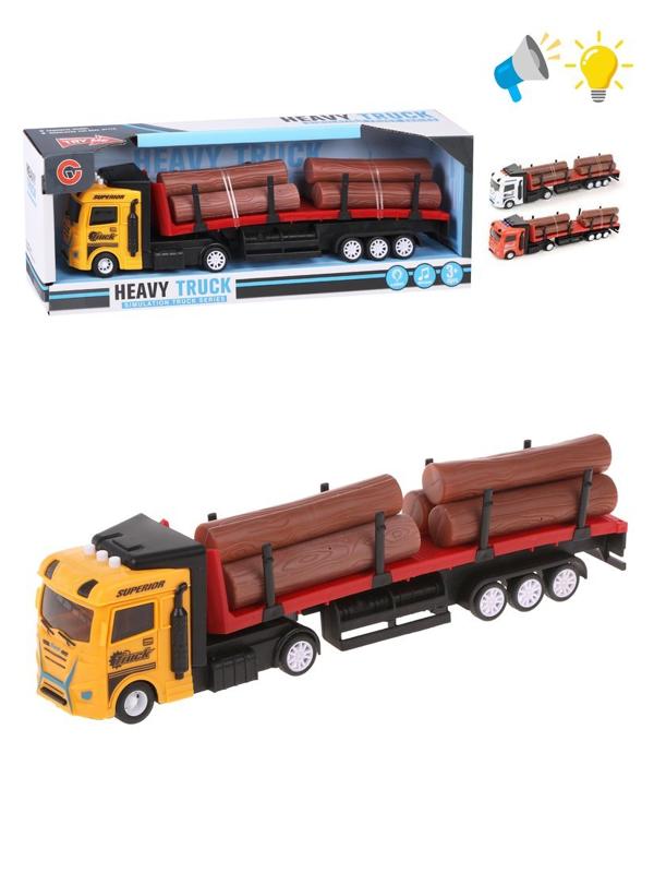 Игр.набор Автовоз, свет, звук, в комплекте: автовоз инерц., предметы 6шт.,
тестовые эл.пит. AG10*3шт., коробка, в ассортименте