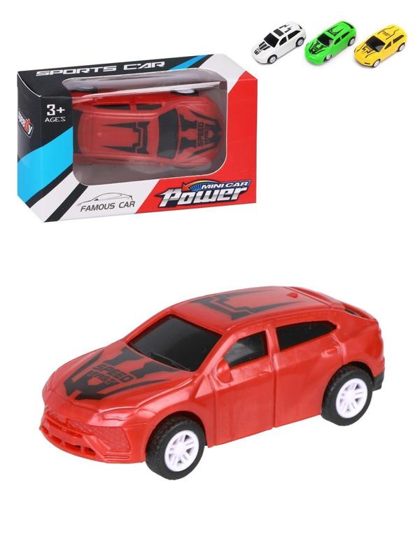 Машина инерционная, коробка, в ассортименте