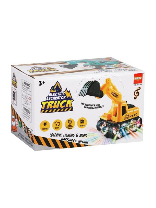 Экскаватор эл., свет, звук, эл.пит.АА*3шт.не вх.в комплект, коробка, в
ассортименте