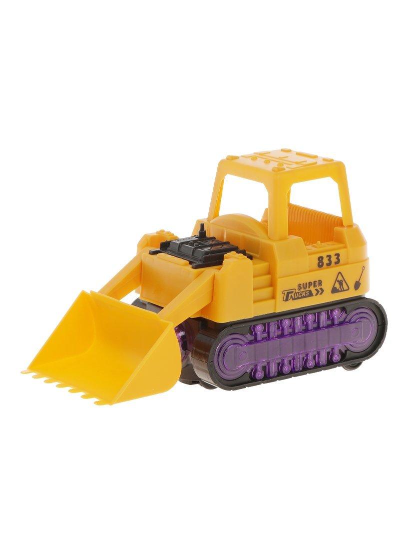 Бульдозер эл., свет, звук, эл.пит.АА*3шт.не вх.в комплект, коробка