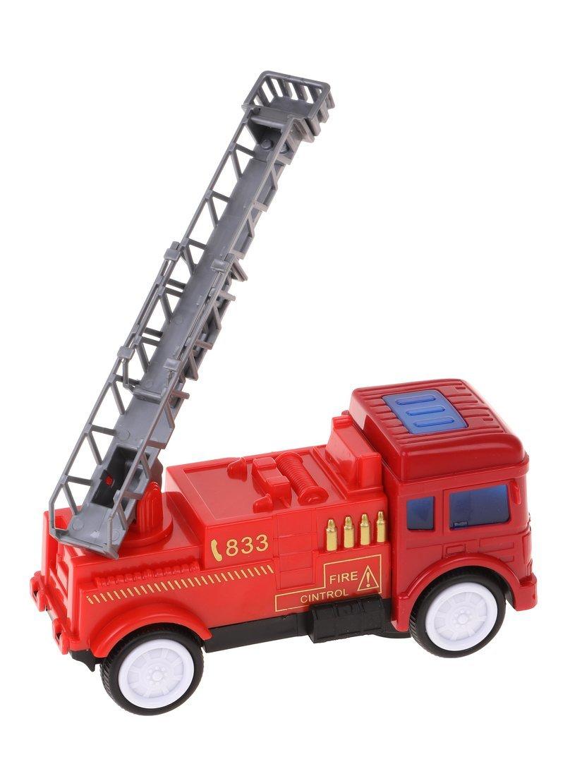 Пожарная машина эл., свет, звук, эл.пит.АА*3шт.не вх.в комплект, коробка