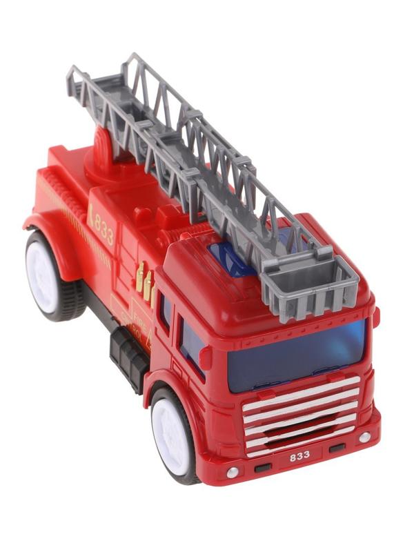 Пожарная машина эл., свет, звук, эл.пит.АА*3шт.не вх.в комплект, коробка