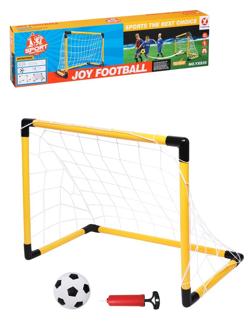 Набор Футболиста, ворота 60*30*47 см., мяч, насос с иглой, сетка