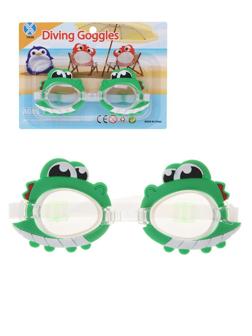 очки для плавания детские в ассорт.