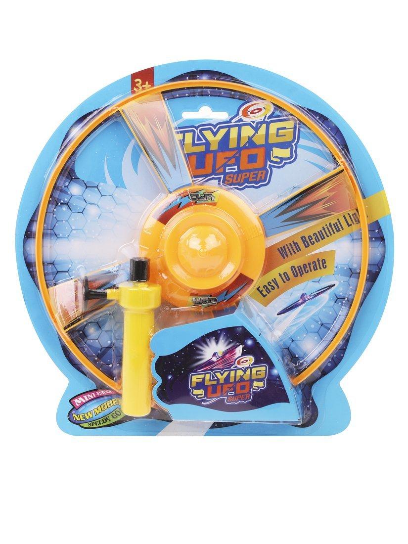 Игрушка с запуском - диск НЛО 26см. в ассорт.