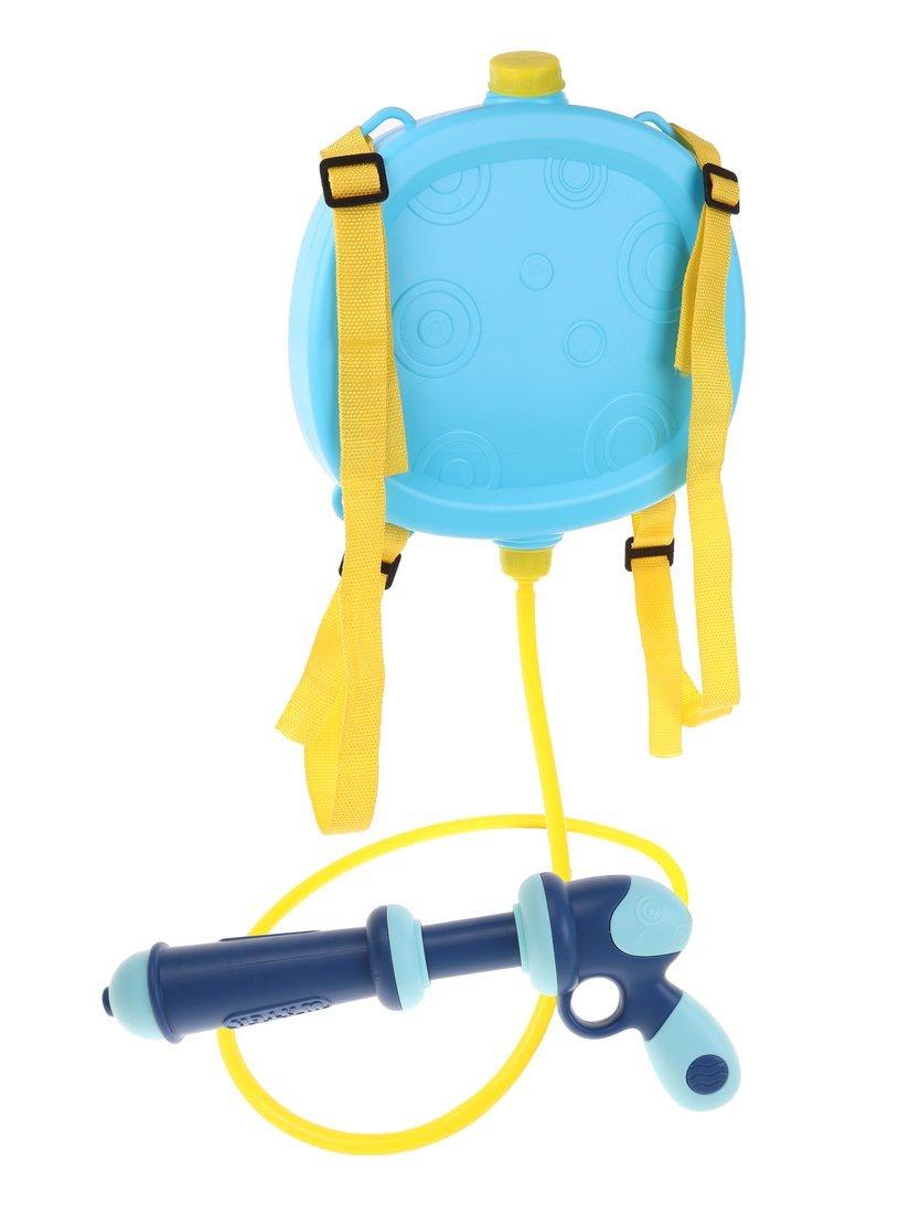 Набор бластер водяной-рюкзак Бегемотик - ёмкость 21х26х8 см., пистолет-насос
26,5х14х6,5 см., трубка д-77см., лямки. ассорт.
