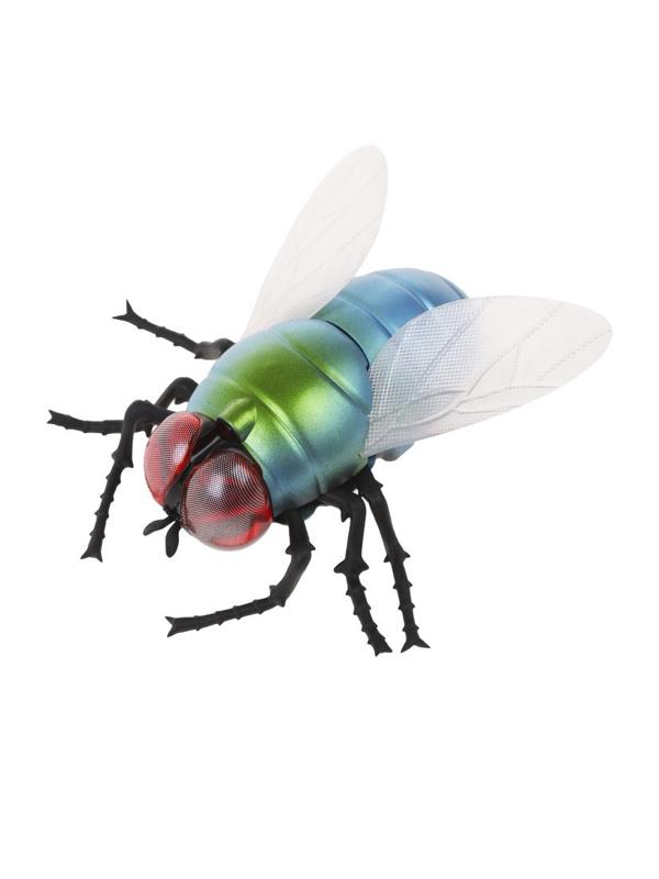 Муха р/у, ползает, свет, 2 канала, эл.пит. 3*AG13, пульт 3*AG13, вх.в компл.,
кор.