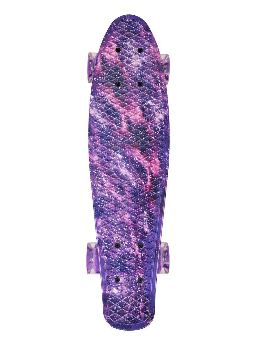 Скейтборд X-Match (пенниборд) пластик 56.5 х14.5 см, PU колеса 5,6 см. со
светом, подвеска алюминий