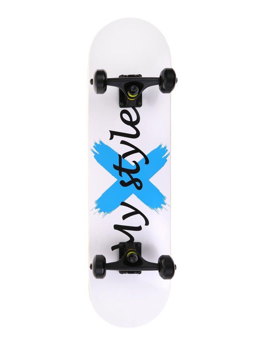Скейтборд Х-Match, дека клён с нажд. покрытием 80*20, PU колеса, алюмин.
подвеска