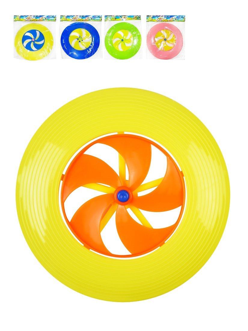 Тарелка летающая 14 см, в ассорт.