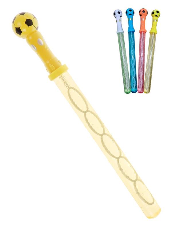 Игрушка для пускания мыльных пузырей Футбол, 37,5 см., 100 мл., в ассорт.