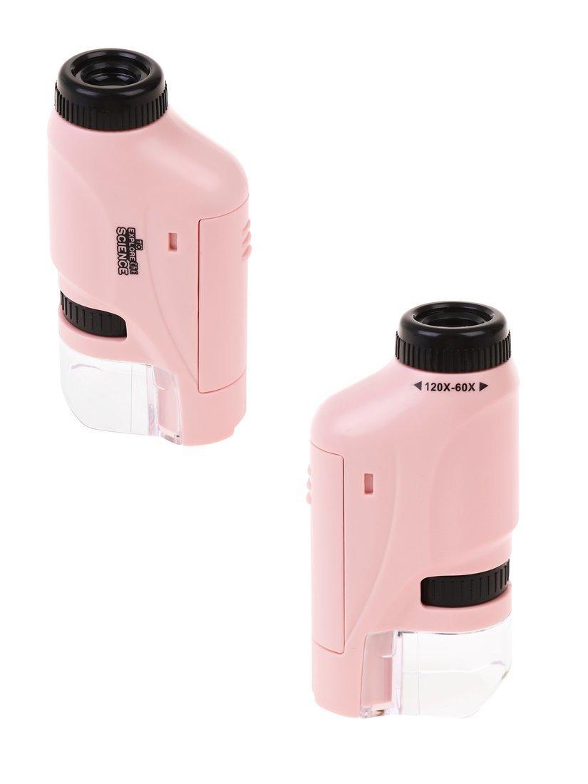 Микроскоп, свет, эл. пит. АААх2 не вх. в компл., коробка, в ассорт.