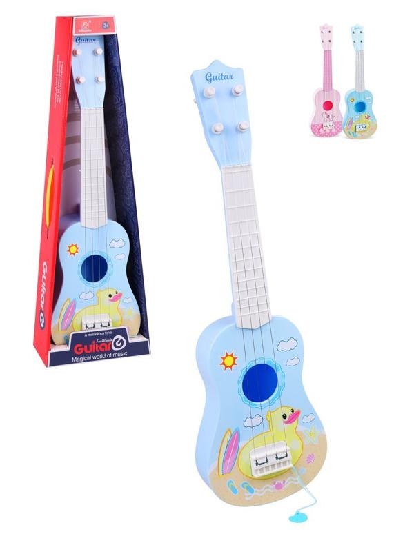 Музыкальный инструмент: Гитара, 55 см, в ассорт., коробка