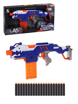 Автомат эл., в комплекте: м/пули 20шт., эл.пит. АА*4шт.не входят в комплект,
коробка