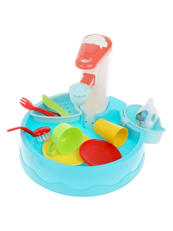 Игр.наб. Бытовая техника, вода, в компл. предм. 19шт., эл.пит. ААх3шт. не вх.
в компл., кор.