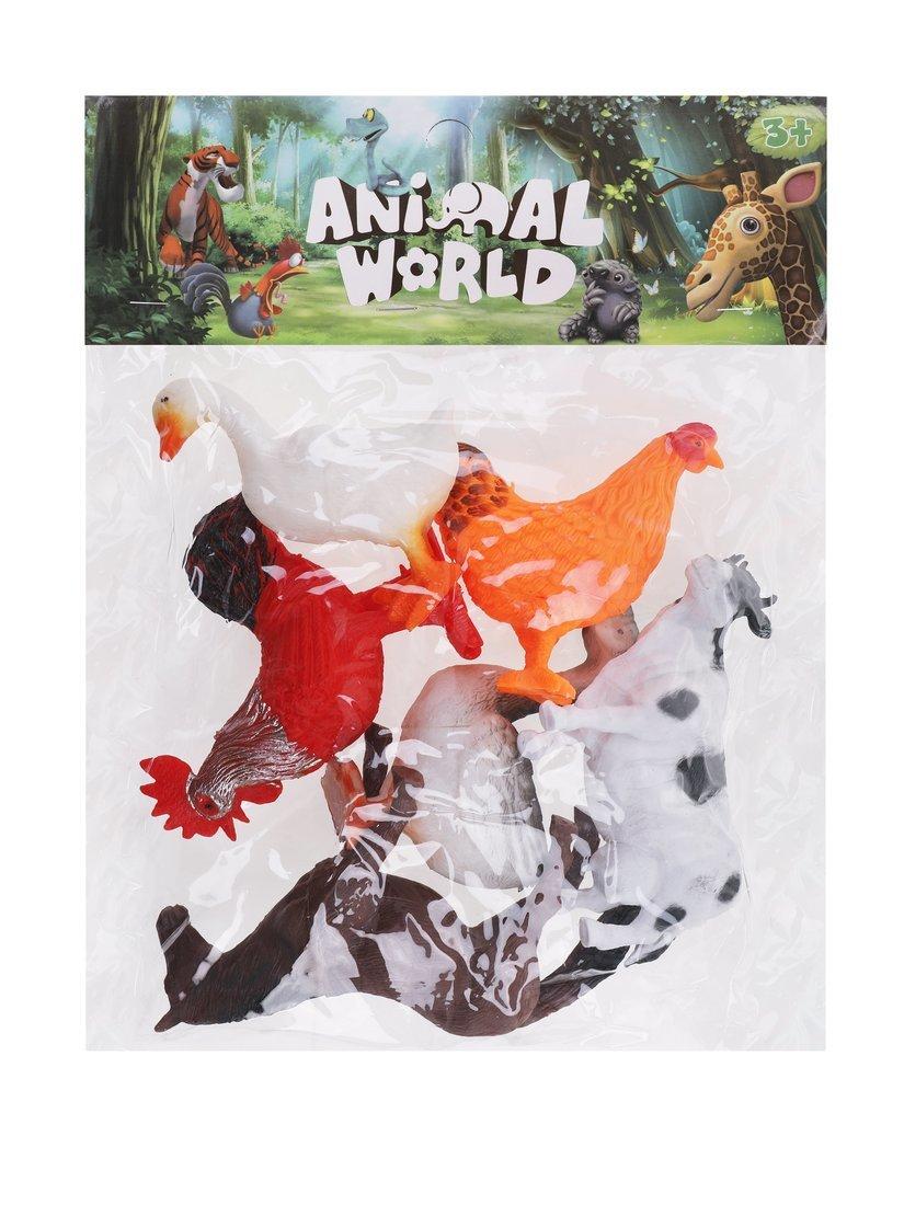 Набор фигурок Домашние животные, 6 предм., пакет