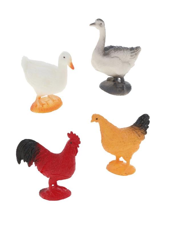 Набор фигурок Домашние животные, 8 предм., пакет