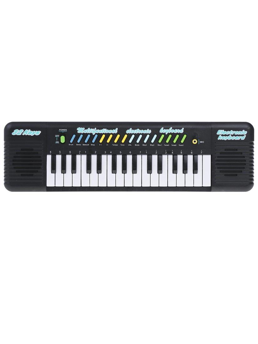 Музыкальный инструмент: Синтезатор, звук, 32 клавиши, микрофон, эл. пит. ААх3
не вх. в комплект, коробка