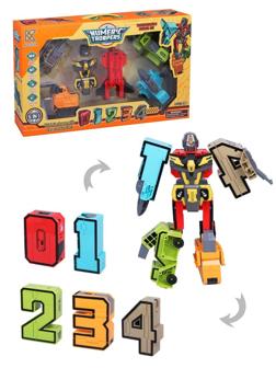 Роботы-трансформеры, в комплекте предметов 7шт., коробка
