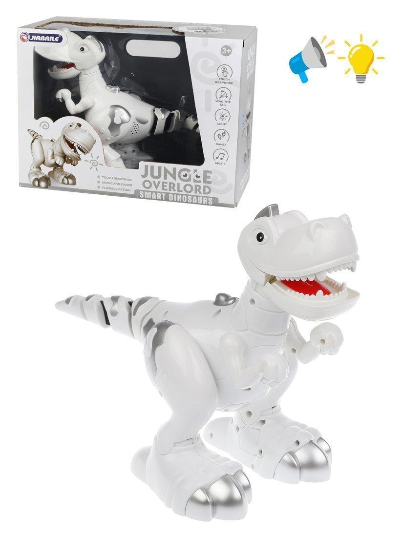 ДЕФЕКТ УПАКОВКИ Танцующий динозавр сенсорный, свет, звук, эл.пит. АА*4 не вх.в
компл., кор.