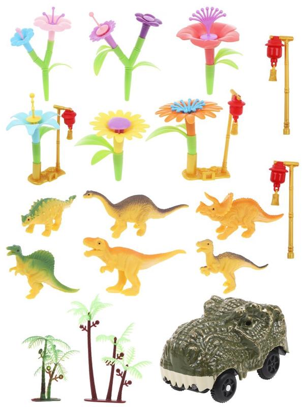 Игровой набор Автотрек, в комплекте: деталей-предметов 202шт., элемент питания
АА*1шт. не входит в комплект, коробка