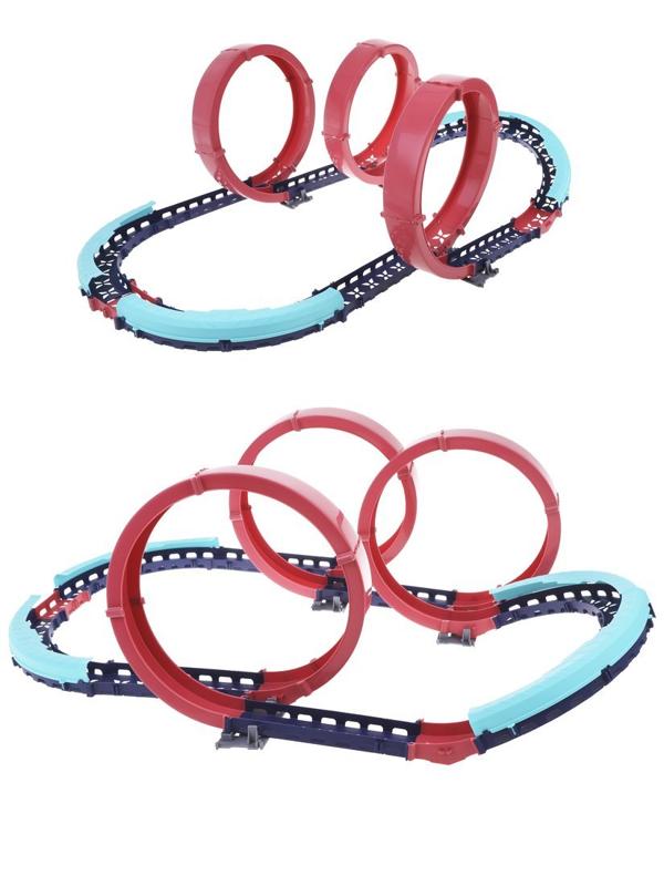 Игровой набор Автотрек, в комплекте: деталей-предметов 34шт., элементы питания
ААА*2шт. не входят в комплект, коробка, в ассортименте