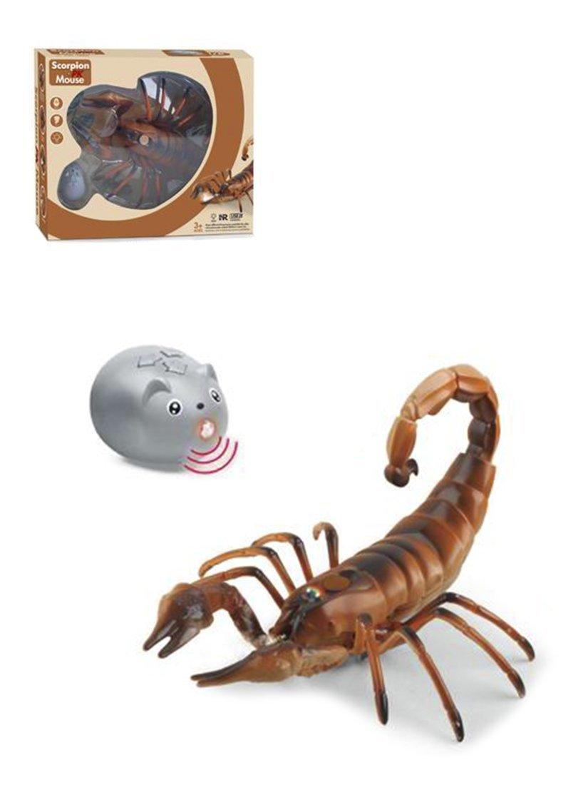 Скорпион на ИК управлении, свет, пар, встр. аккум. 3,7V, эл.пит. LR44х3 вх. в
компл., USB кабель, пипетка, коробка