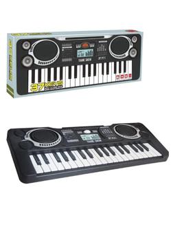 Музыкальный инструмент: Синтезатор, звук, 37 клавиш, эл. пит. ААх3 не вх. в
компл., коробка