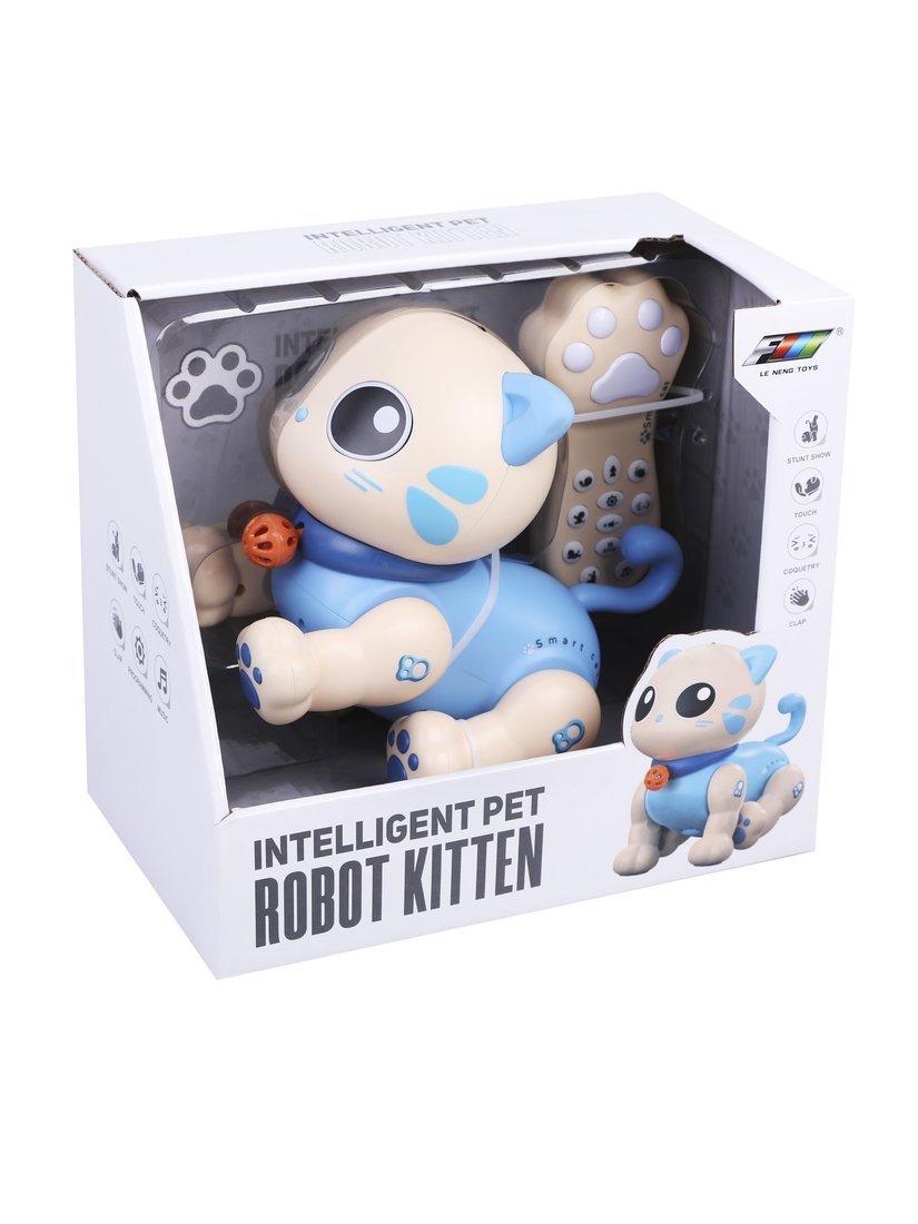 Котёнок, ИК управление, звук, встр. аккум. 3,7V, эл.пит. AААх2 не вх. в
компл., USB кабель, коробка