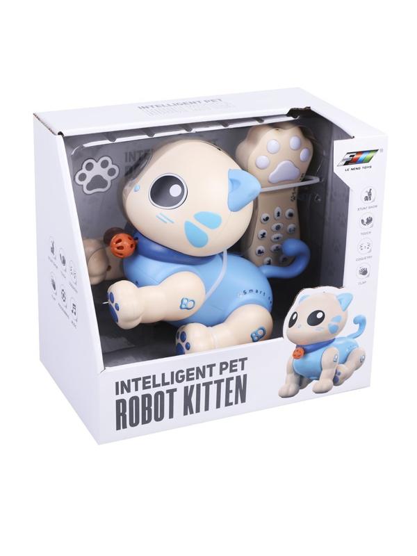 Котёнок, ИК управление, звук, встр. аккум. 3,7V, эл.пит. AААх2 не вх. в
компл., USB кабель, коробка