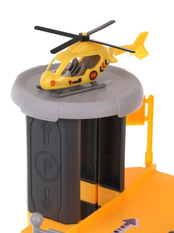 Игровой набор Паркинг, в комплекте: деталей 63шт., транспорт 4шт., наклейка,
коробка